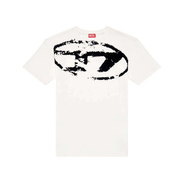 DIESEL T-SHIRT t-boxt-n14 white