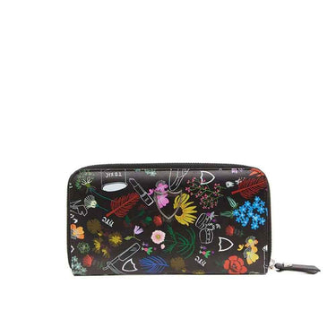 Hollywood Trading Company DIRTY FLOWERS ZIP WALLET | Blue Express