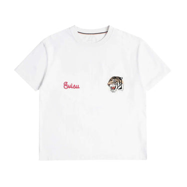 EVISU Tiger Seagull SS Tee White | Blue Express