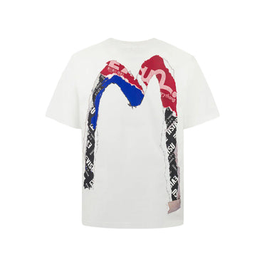 Evisu POSTER DAICOCK PRINT REGULAR FIT T-SHIRT | Blue Express