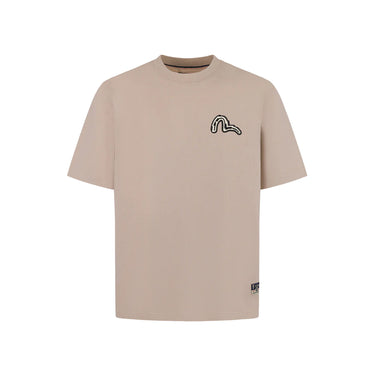Evisu SEAGULL AND DARUMA TOTEM PRINT REGULAR FIT T-SHIRT | Blue Express