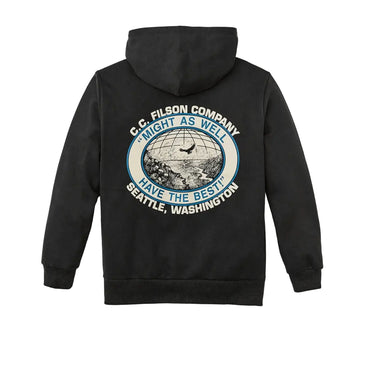 FILSON FILSON MAN PROSPECTOR GRAPHIC HOODIE | Blue Express