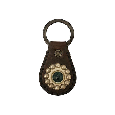 Hollywood Trading Company Studded Keyring Blue | Blue Express