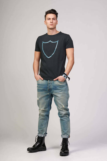 Hollywood Trading Company HTC LOGO SLIM T-SHIRT | Blue Express