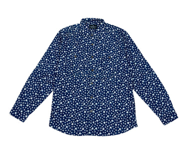 FRIENDS OF HTC Friends of HTC Regular Fit Printed Shirt | Blue Express