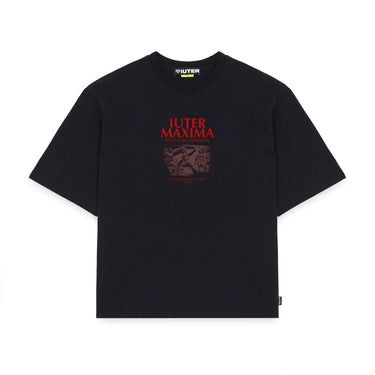Iuter Maxima tee Black | Blue Express