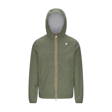 K-Way jack stretch nylon jersey green lichen | Blue Express