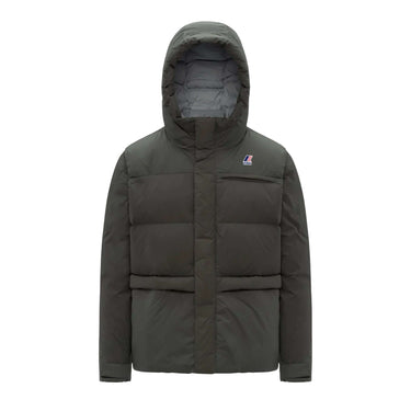K-Way LE VRAI 4.0 AURELE HEAVY WARM GREEN BLACKISH | Blue Express