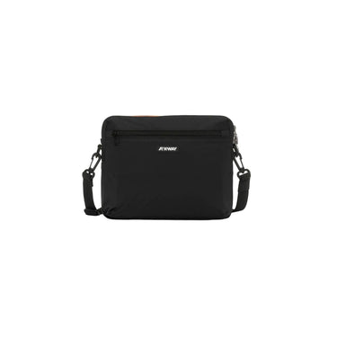 K-Way moire ripstop shoulder bag Usy black pure | Blue Express