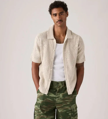 Levi's CAMICIE Men's Sweater Camp Shirt