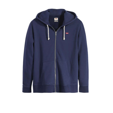 Levi's FELPE Original Zip-Up Hoodie navy