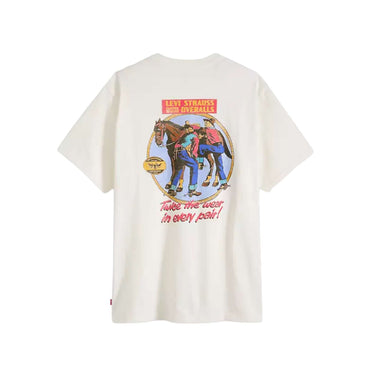 Levi's Relaxed Fit Graphic Tee egret | Blue Express
