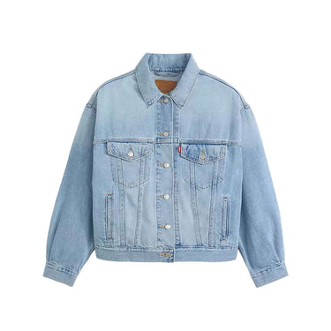 Levi's OUTERWEAR w 90s trucker jacket she knew blue