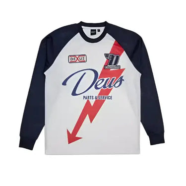 DEUS EX MACHINA MAGLIERIA DEUS EX MACHINA LENNY MOTO VINTAGE JERSEY