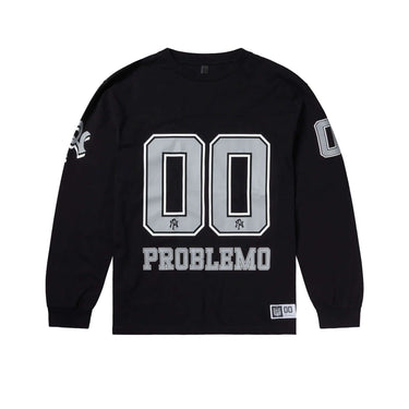 NO PROBLEMO SPORTS COTTON LS JERSEY BLACK | Blue Express