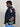 BERNA Overshirt in jeans lavaggio scuro con patch | Blue Express