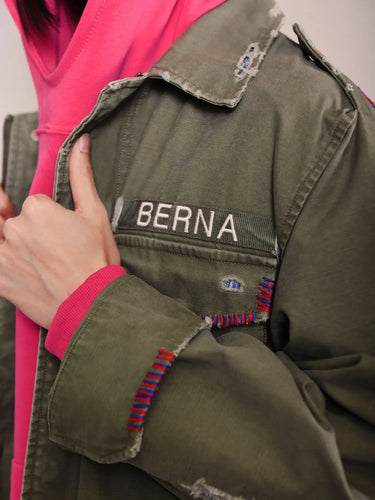 BERNA Overshirt sahariana destroy | Blue Express