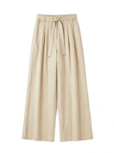BERNA Pantalone palazzo fit con tripla pinces | Blue Express