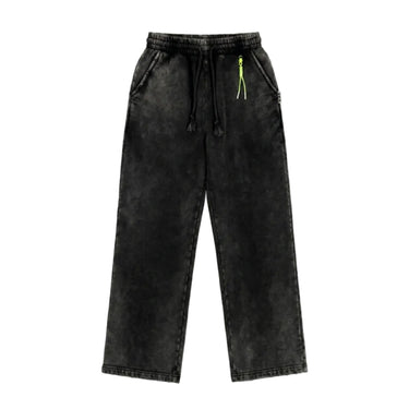 Berna Pantalone palazzo relaxed fit destroyed