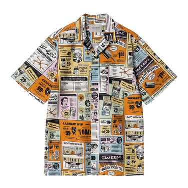 Carhartt WIP S/S Catalogue Shirt | Blue Express