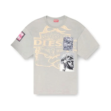 Diesel T-SHIRT t-boxt-slits-r8