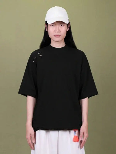 BERNA T-shirt destroy relaxed fit | Blue Express