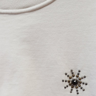 HTC UNISEX SUN SWEATER OFF WHITE