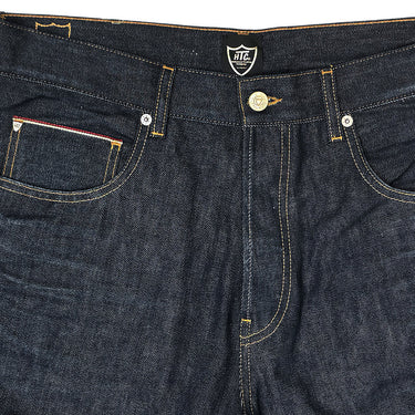 HTC MOUSTACHE DENIM REGULAR HERREN BLAU