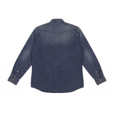 HTC UNISEX WESTERN SHIRT BLUE