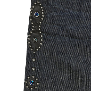 HTC MOUSTACHE DENIM REGULAR HERREN BLAU