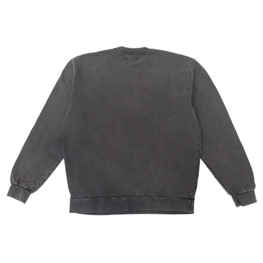 htc los angeles LIL LOGO STRESSED CREWNECK BLACK DELAVE | Blue Express