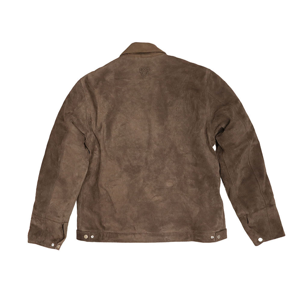 HTC L.A. Terry Suede Jacket Dark Chocco