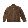Hollywood Trading Company HTC L.A. Terry Suede Jacket Dark Chocco | Blue Express