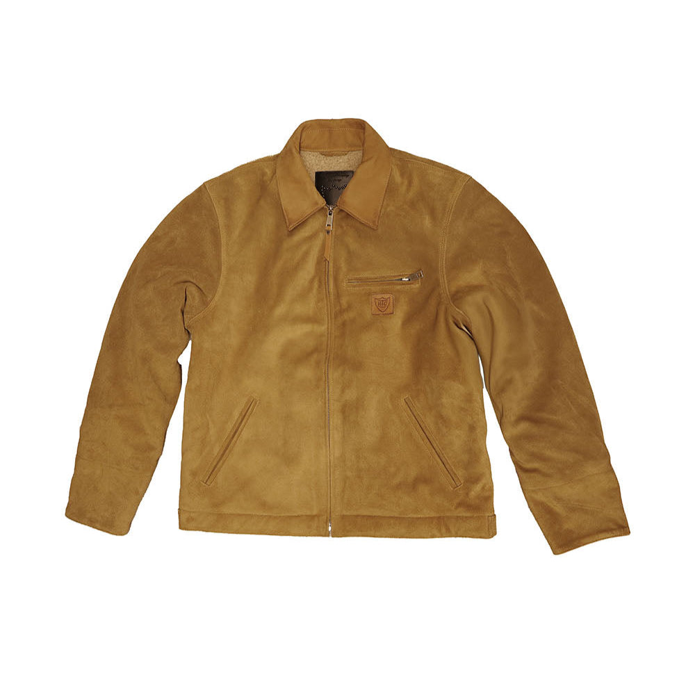 HTC L.A. Terry Suede Jacket Camel