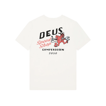 Deus Ex Machina Dogleg Tee | Blue Express
