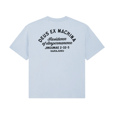Deus Ex Machina Harajuku Sign Tee | Blue Express