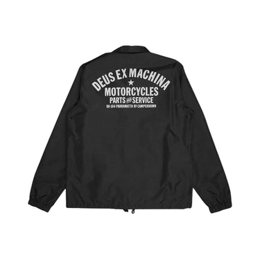 Deus Ex Machina CAMPERDOWN COACH JACKET BLACK | Blue Express