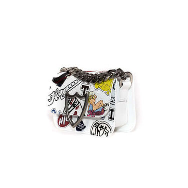 HTC LOS ANGELES LA ALLOVER MINI BAG WHITE | Blue Express