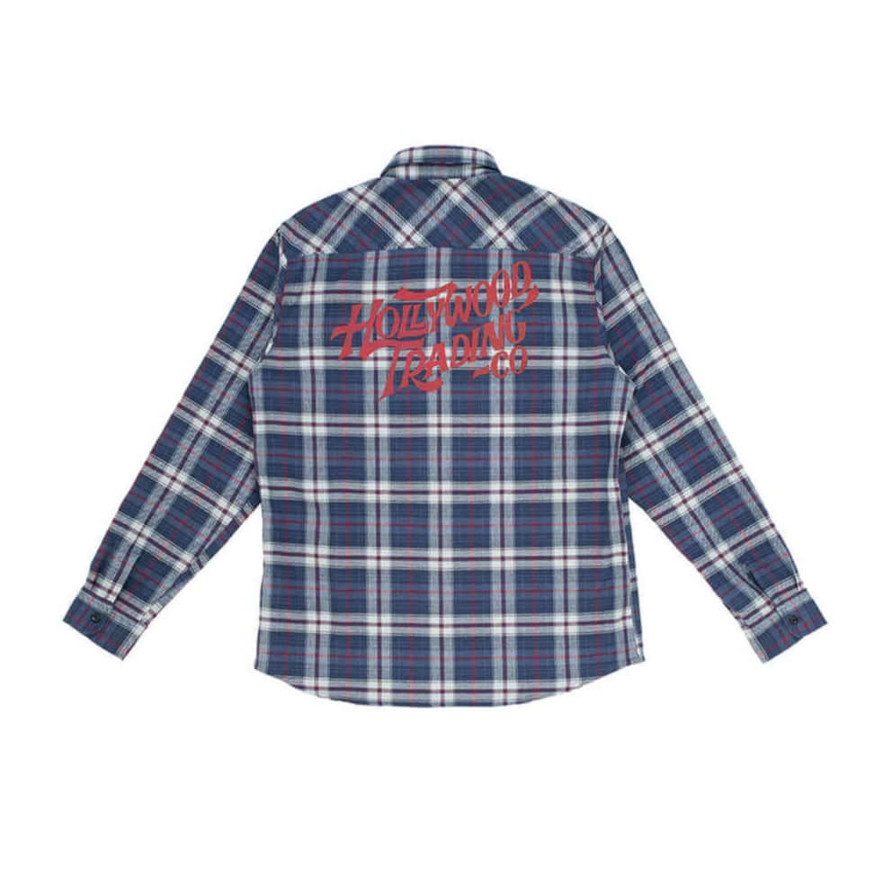 HTC L.A. Hollywood Check Shirt Blue Express