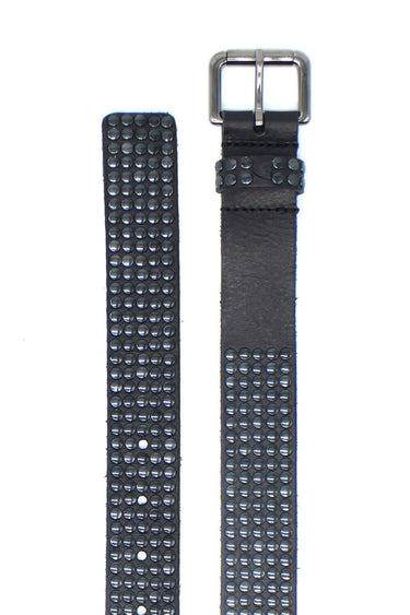 Hollywood Trading Company 5.000 METAL BLK STUDS BELT | Blue Express