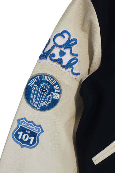 Hollywood Trading Company HTC VARSITY JACKET NAVY | Blue Express