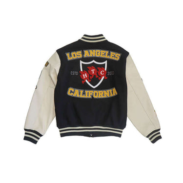 Hollywood Trading Company HTC VARSITY JACKET BLACK | Blue Express