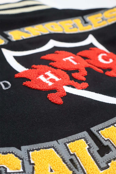 Hollywood Trading Company HTC VARSITY JACKET BLACK | Blue Express