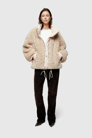 OOF Wear giacca OOF Wear Giacca Reversibile 9256 in Pelliccia Sintetica e Cotone