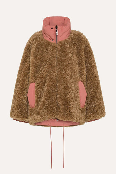 OOF Wear giacca OOF Wear Giacca Reversibile 9256 in Pelliccia Sintetica e Cotone