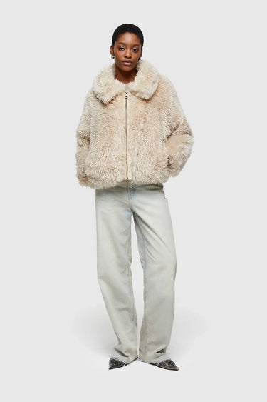 OOF Wear giacca OOF Wear Giacca Corta 9258 in Pelliccia Sistetica