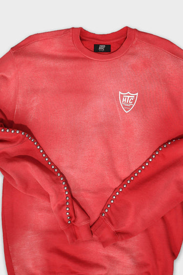 Hollywood Trading Company sweater HTC STUDDED CREWNECK