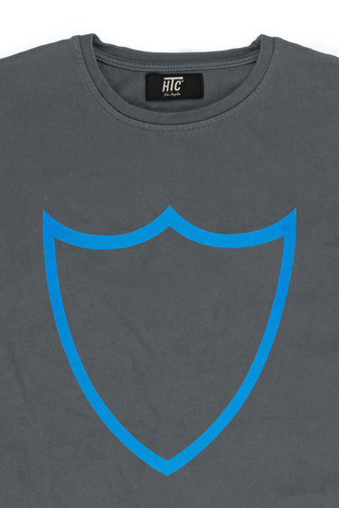 Hollywood Trading Company HTC PREMIUM BOXY SHIELD T-SHIRT | Blue Express