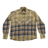 Hollywood Trading Company STUDDED VINTAGE SHIRT YELLOW/AZZURRO | Blue Express