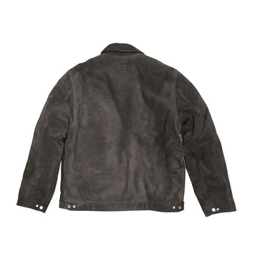 HTC LOS ANGELES OUTERWEAR HTC L.A. Terry Suede Jacket Anthracite